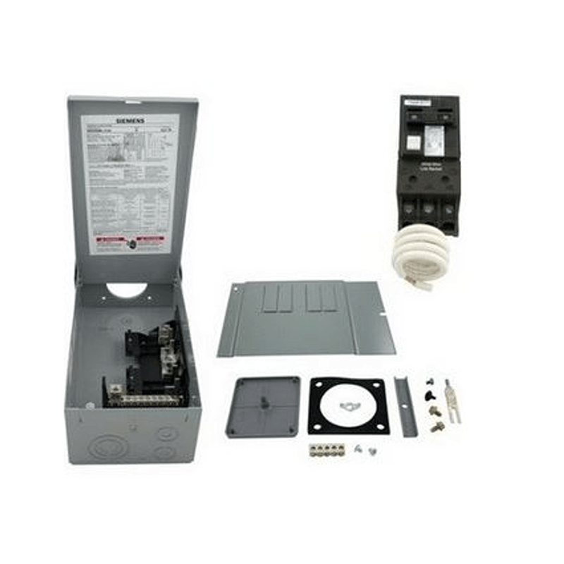 Panneau extérieur pour spa Siemens avec disjoncteur GFCI 40 A - W0408ML1125-40