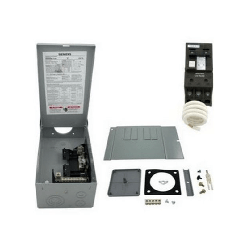 Siemens Spa Outdoor Panel with 60A GCFI Breaker - W0408ML1125-60