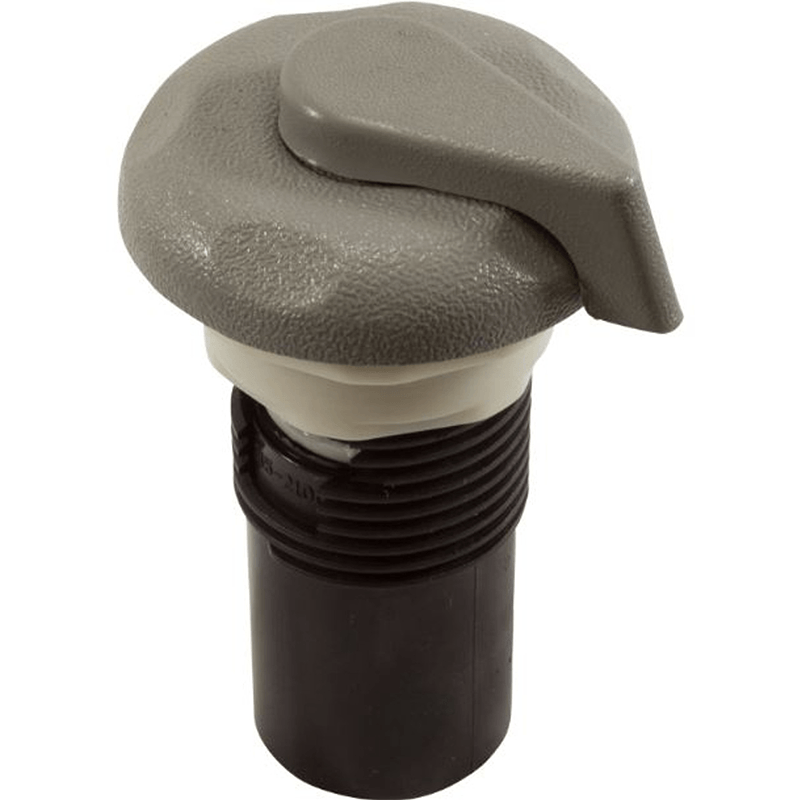 Waterway Air Control 1 Inch Top Access 5 Sided Scalloped Grey - 660-3587