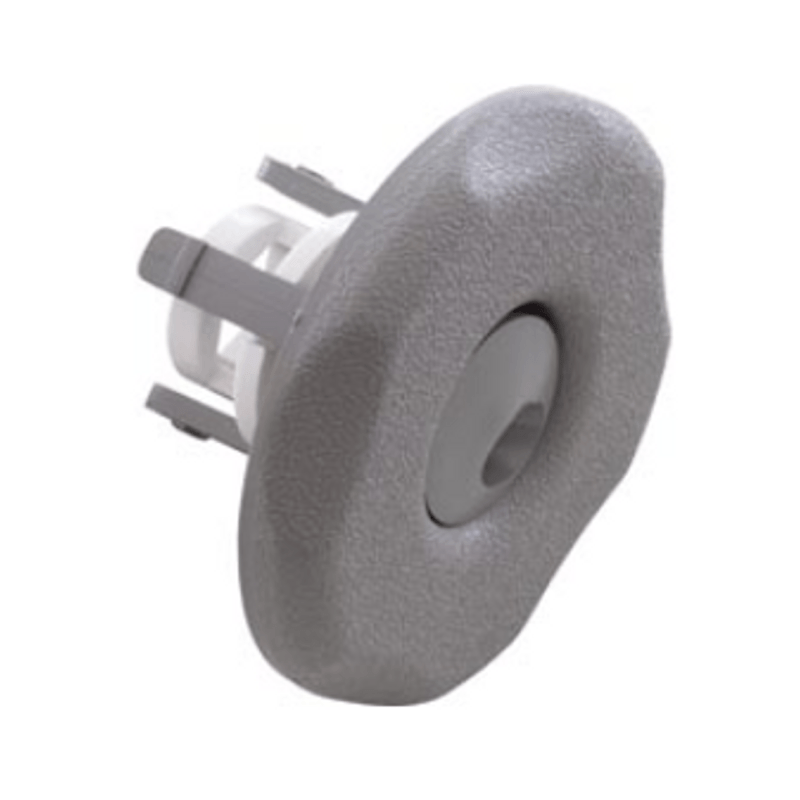 Waterway Mini Whirly Jet 2.56 Inch Rotational 5 Sided Scalloped Face Grey - 212-1257