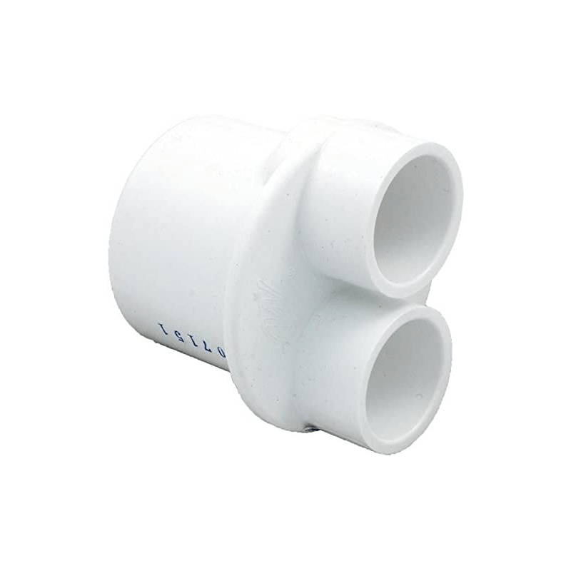 Waterway Manifold 1.5 Inch Slip x (2) 0.75 Inch Slip Ports - 672-4280