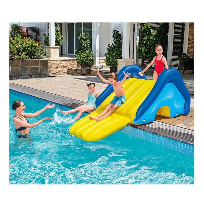 Open Box Toboggan gonflable géant pour piscine H2OGO!