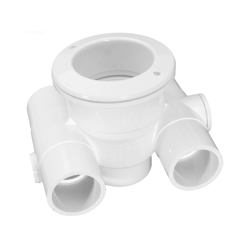 Hayward 1 Inch Water Body Bulkhead Fitting and Gasket White - SP-14341-PAKA