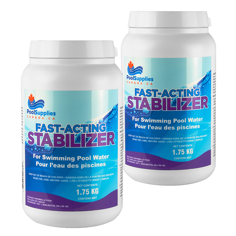 Pack of 2 Stabilizer (1.75 Kg) by Pool Supplies Canada