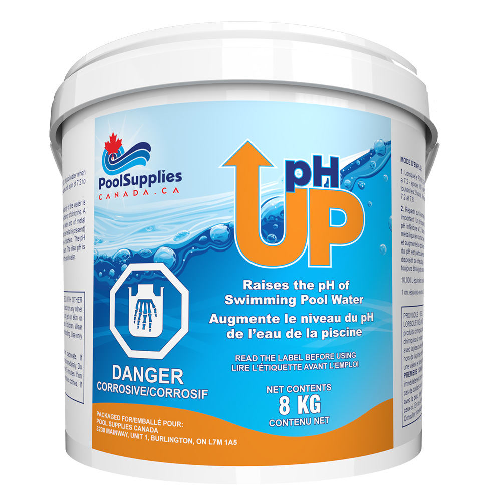 Paquet de 2 pH Up (8 kg) par Pool Supplies Canada