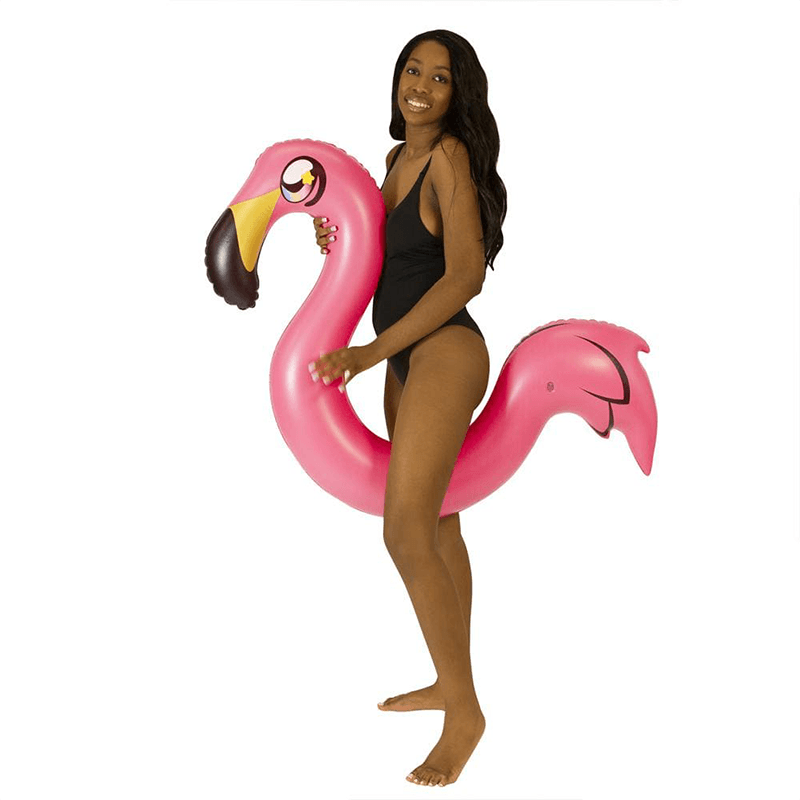 Open Box Pool Candy Ride-On Flamingo Pool Noodle