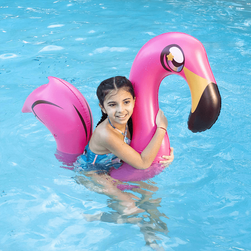 Open Box Pool Candy Ride-On Flamingo Pool Noodle