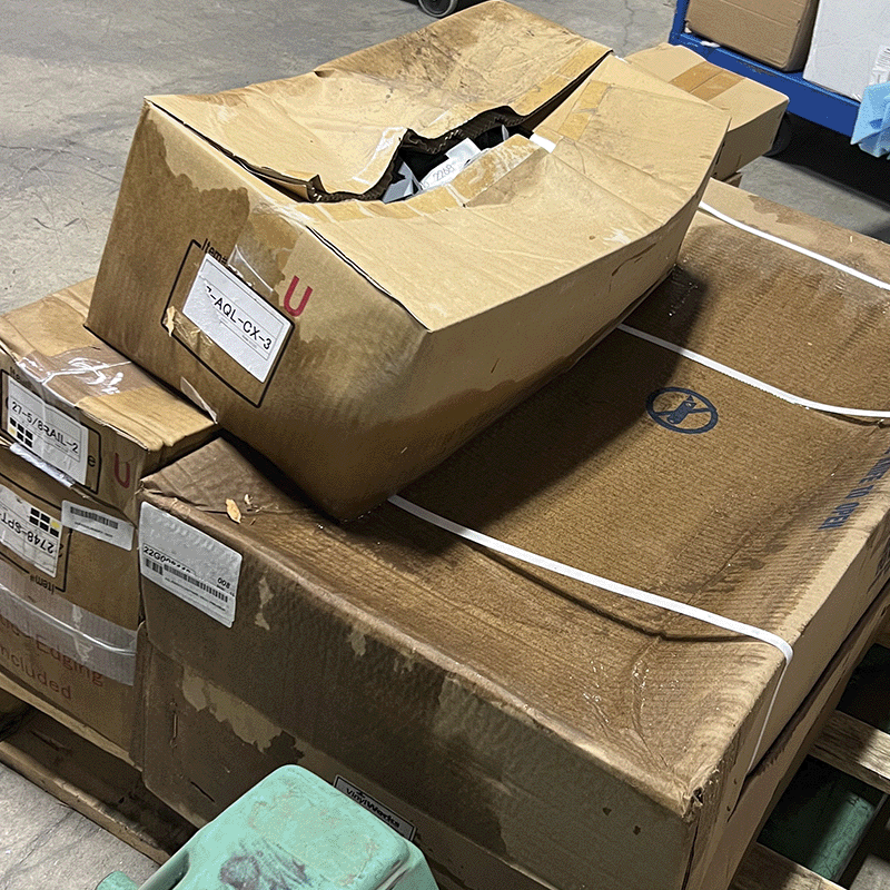 Open Box Aqualine 27 ft Round Above Ground Pool with 48 Inch Wall, Liner and Skimmer