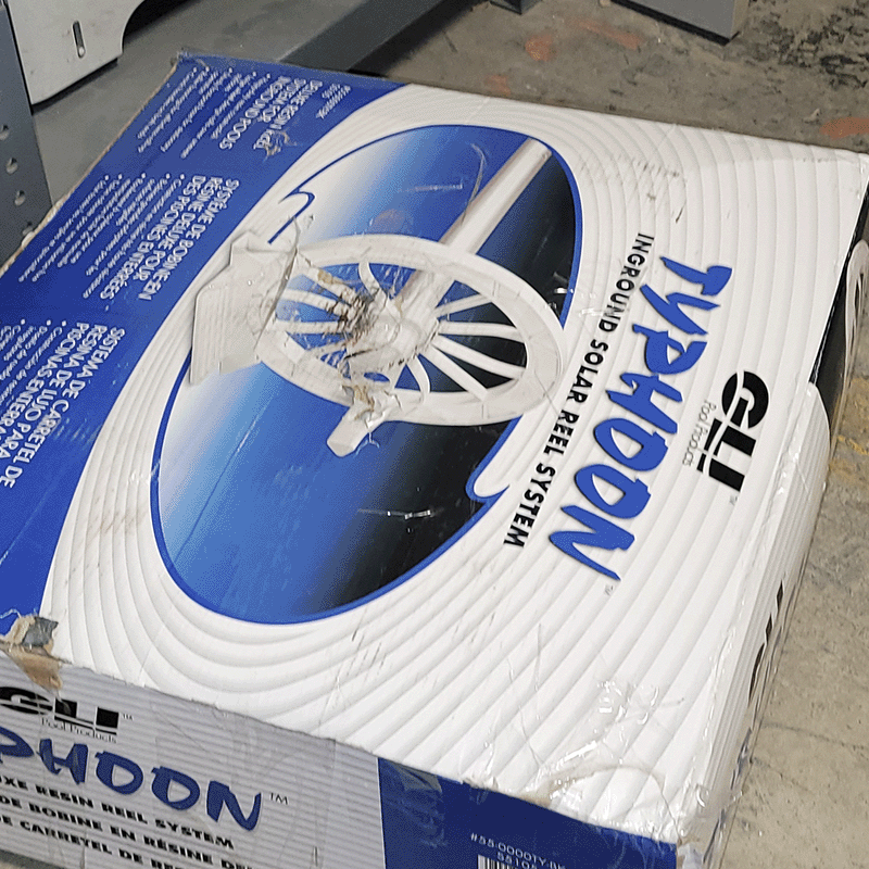 Open Box Système Moulinet Typhoon Base Seulement