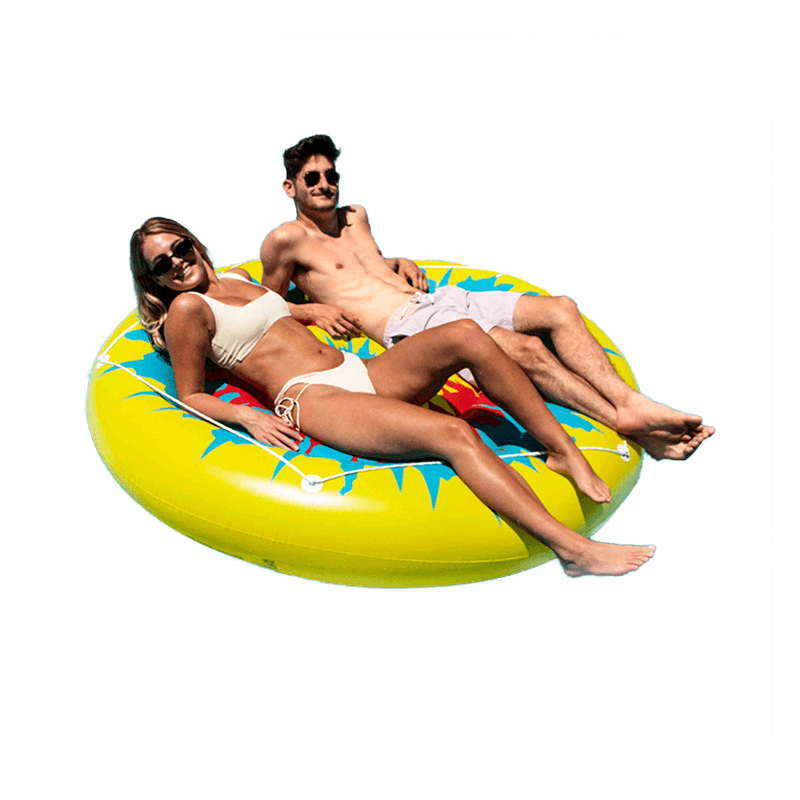 Flotteur île Tie Dye de Swimline