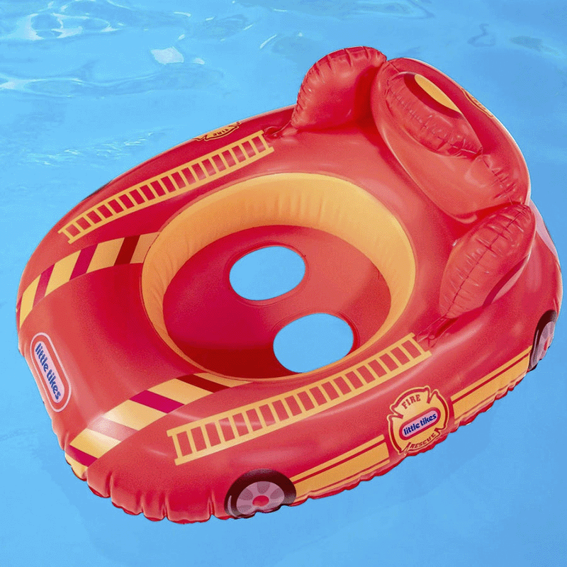 Flotteur de piscine pour enfants Little Tikes en forme de camion de pompier