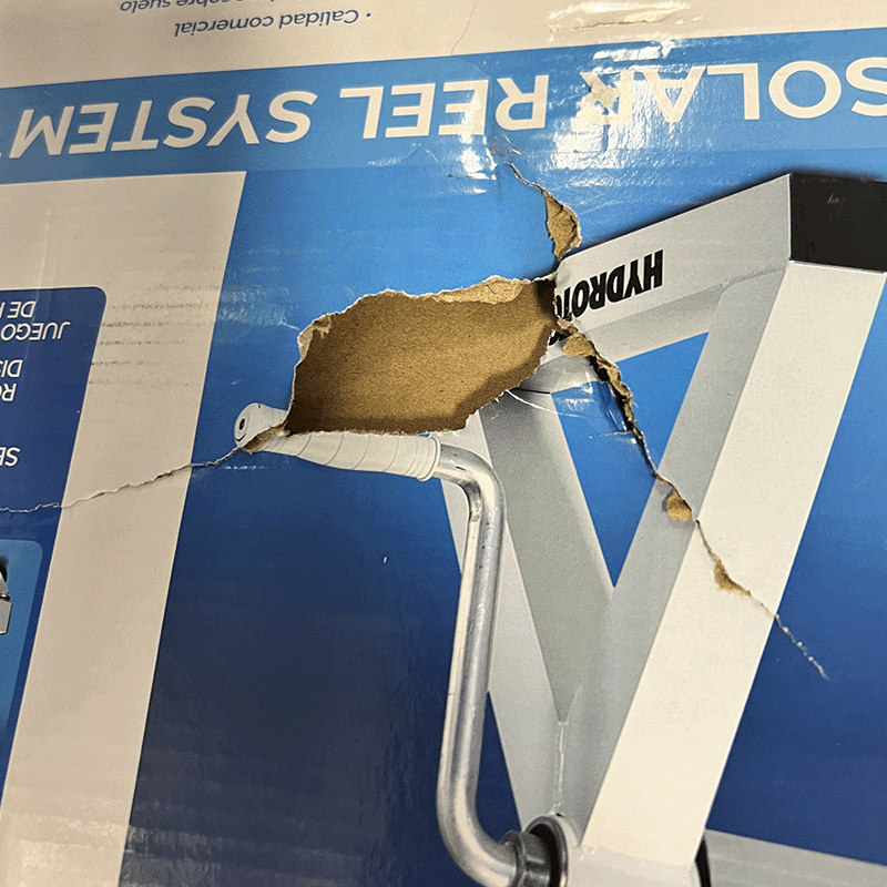 Open Box Hurricane Inground Solar Reel Base