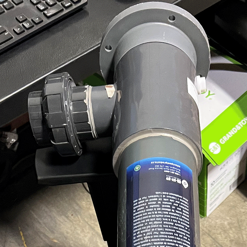 Open Box Pura Vida UV Water Sterilizer System for Inground Pools