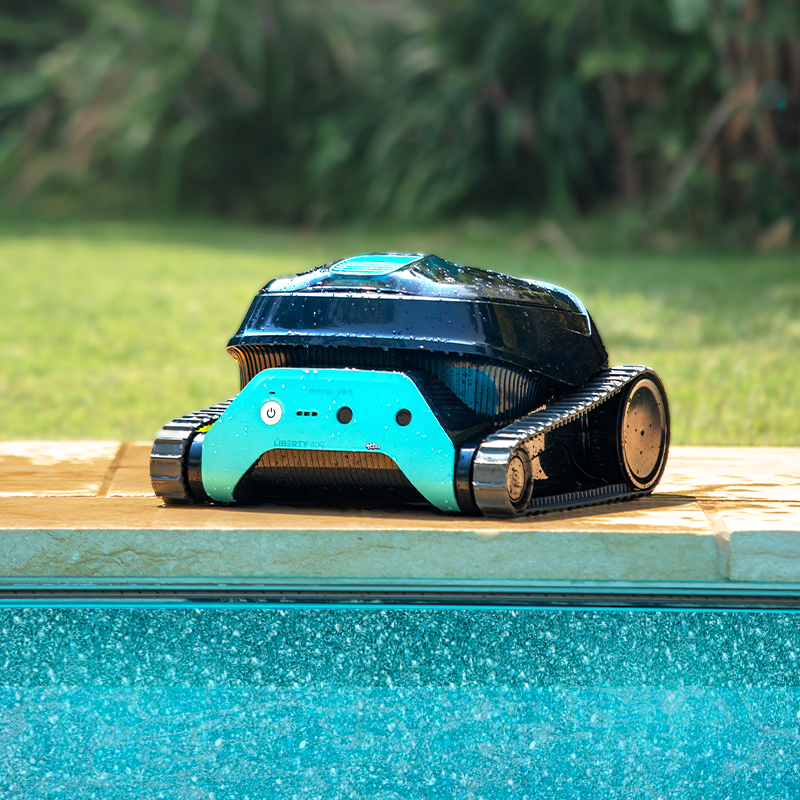 Open Box Dolphin Liberty 200 Cordless Robotic Pool Cleaner (Used)