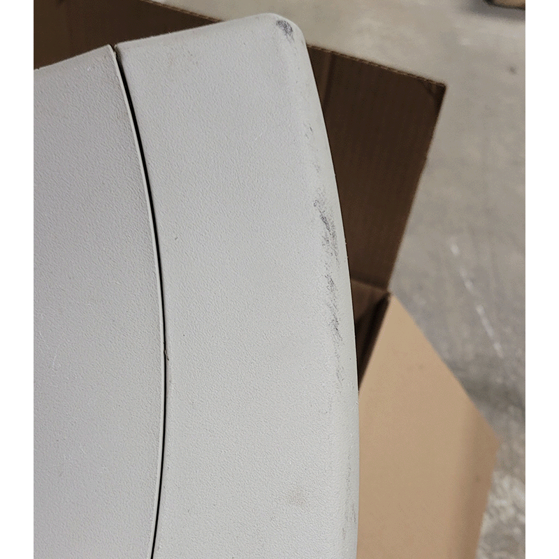 Open Box Eternia LX 16 x 26 ft Oval Buttress Free Above Ground Pool with Liner and Skimmer