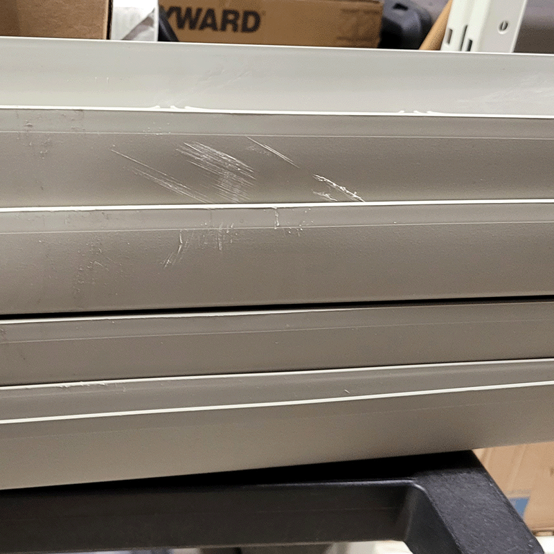 Open Box Eternia LX 16 x 26 ft Oval Buttress Free Above Ground Pool with Liner and Skimmer