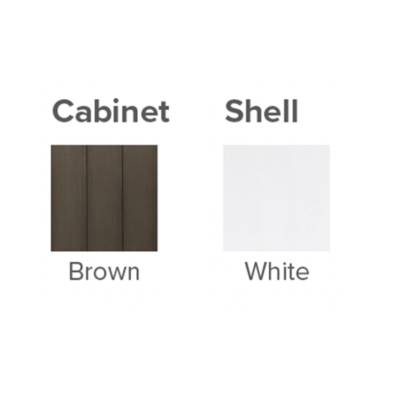 NorthFlo 735 Hot Tub (Alpine White / Brown)