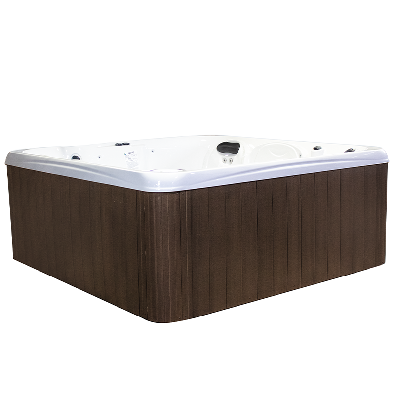 NorthFlo 735L Hot Tub (Alpine White / Brown)