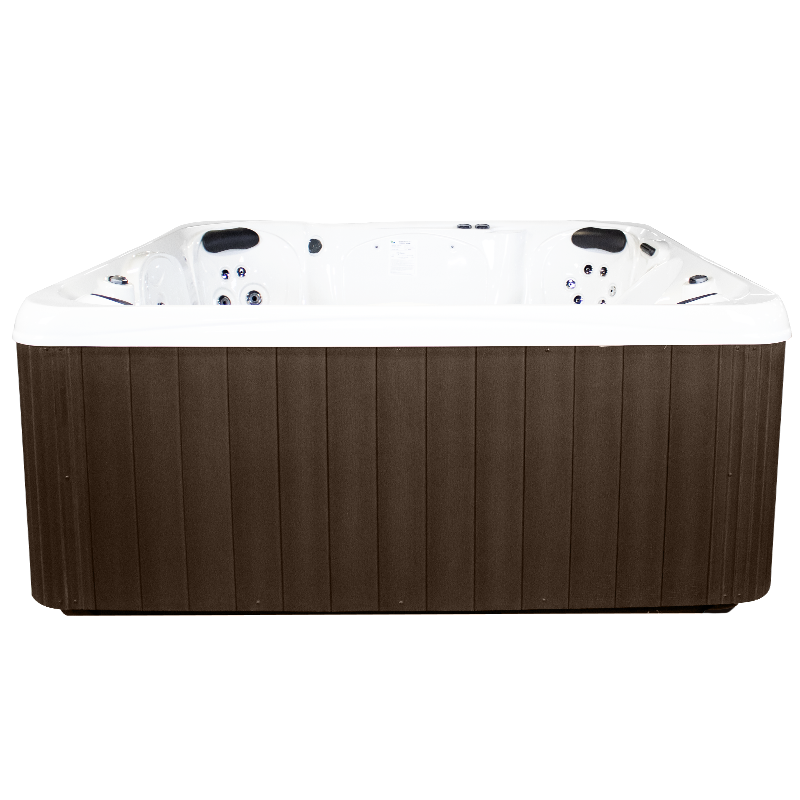NorthFlo 735 Hot Tub (Alpine White / Brown)