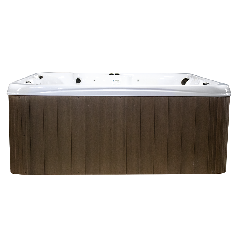 NorthFlo 735L Hot Tub (Alpine White / Brown)