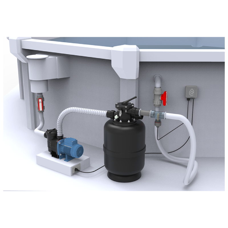 Clearblue Ionizer System for Hot Tubs (2,500 Gallons, 110V – 240V)