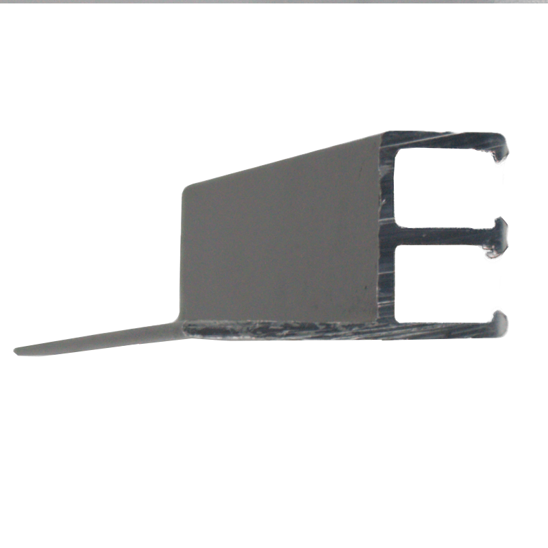 Couronnement de Montage Supérieur à 2 Pistes en Aluminium Gris pour Piscine Creusée (sections 10 pieds)