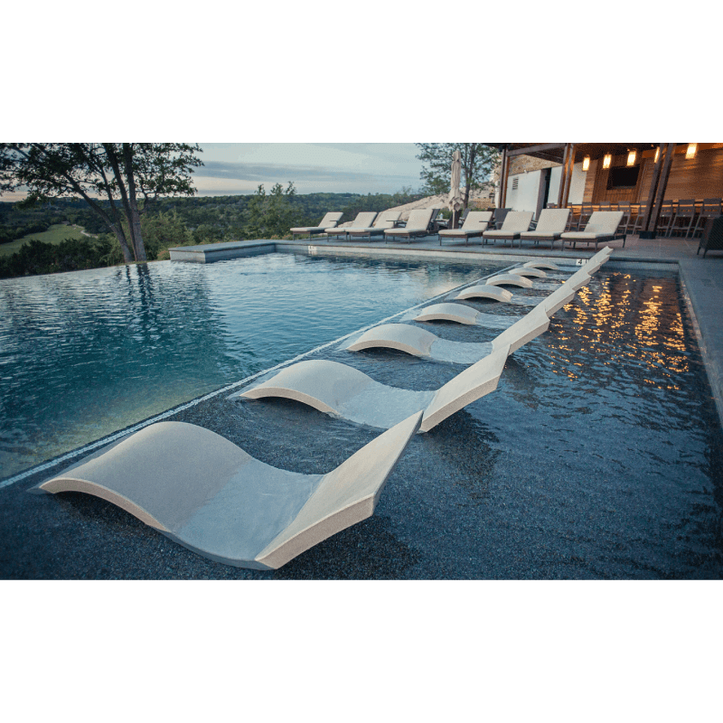 Water lounge chairs discount