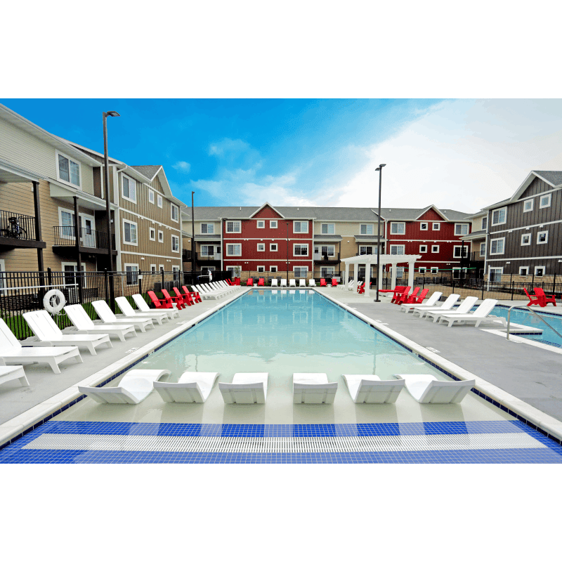 Ledge Lounger Signature In Pool Chaise Lounge Chair (0 - 9 Inch Water Depth - Granite Gray)