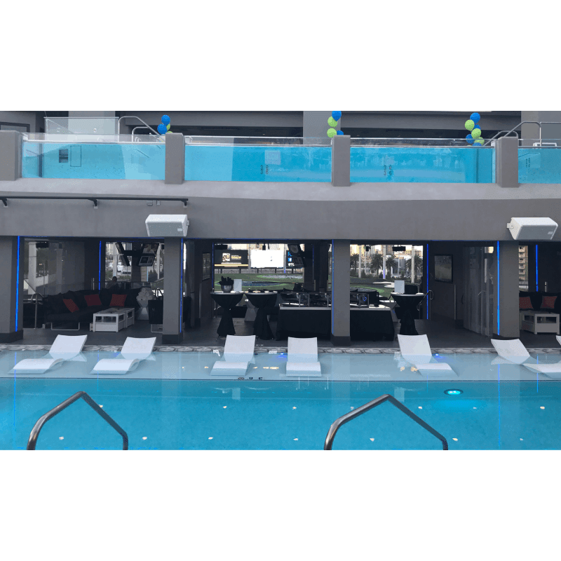 Ledge Lounger Signature In Pool Chaise Lounge Chair (0 - 9 Inch Water Depth - Granite Gray)