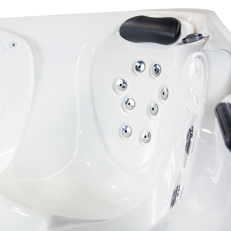 NorthFlo 735L Hot Tub (Alpine White / Brown)