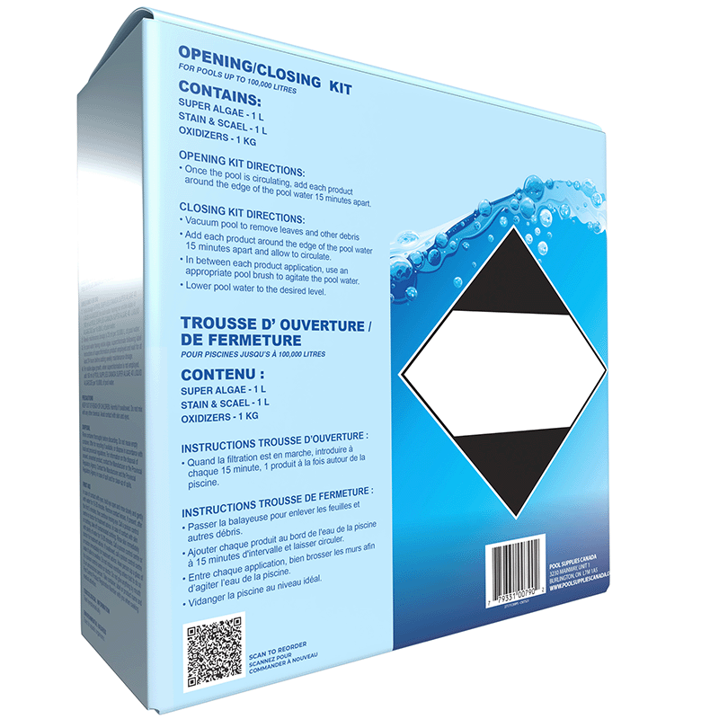 Premium Chemical Kit (100,000 L) by Pool Supplies Canada