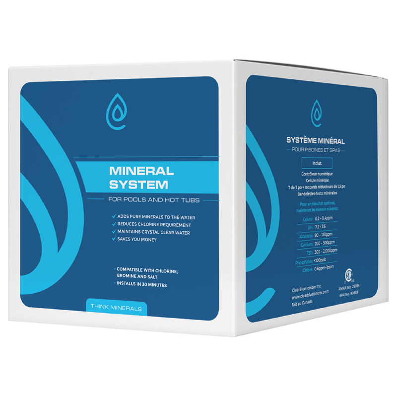 Clearblue Ionizer System for Hot Tubs (2,500 Gallons, 110V – 240V)