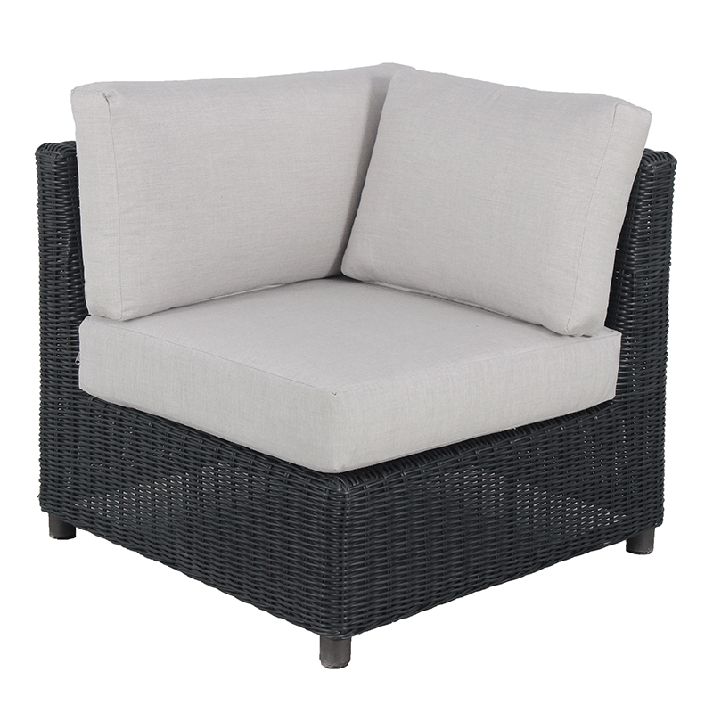 Discontinued Dawson Corner Chair (Charcoal / Canvas)