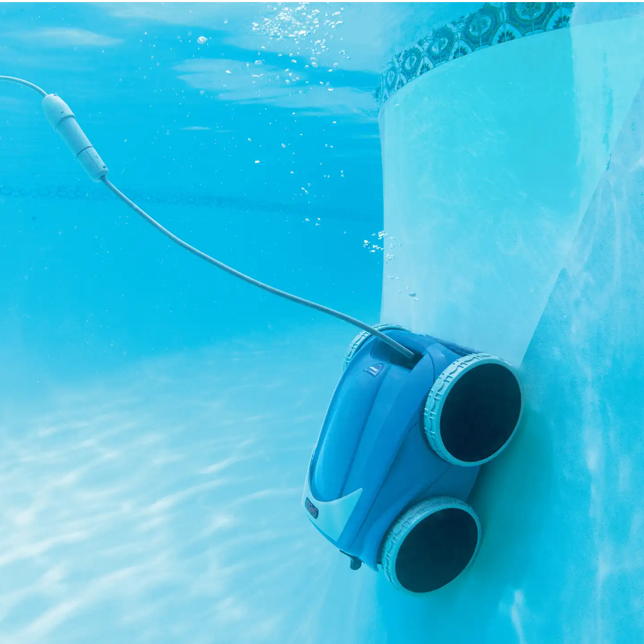 Robot nettoyeur de piscine creusée Polaris 9450 Sport à 4 roues motrices