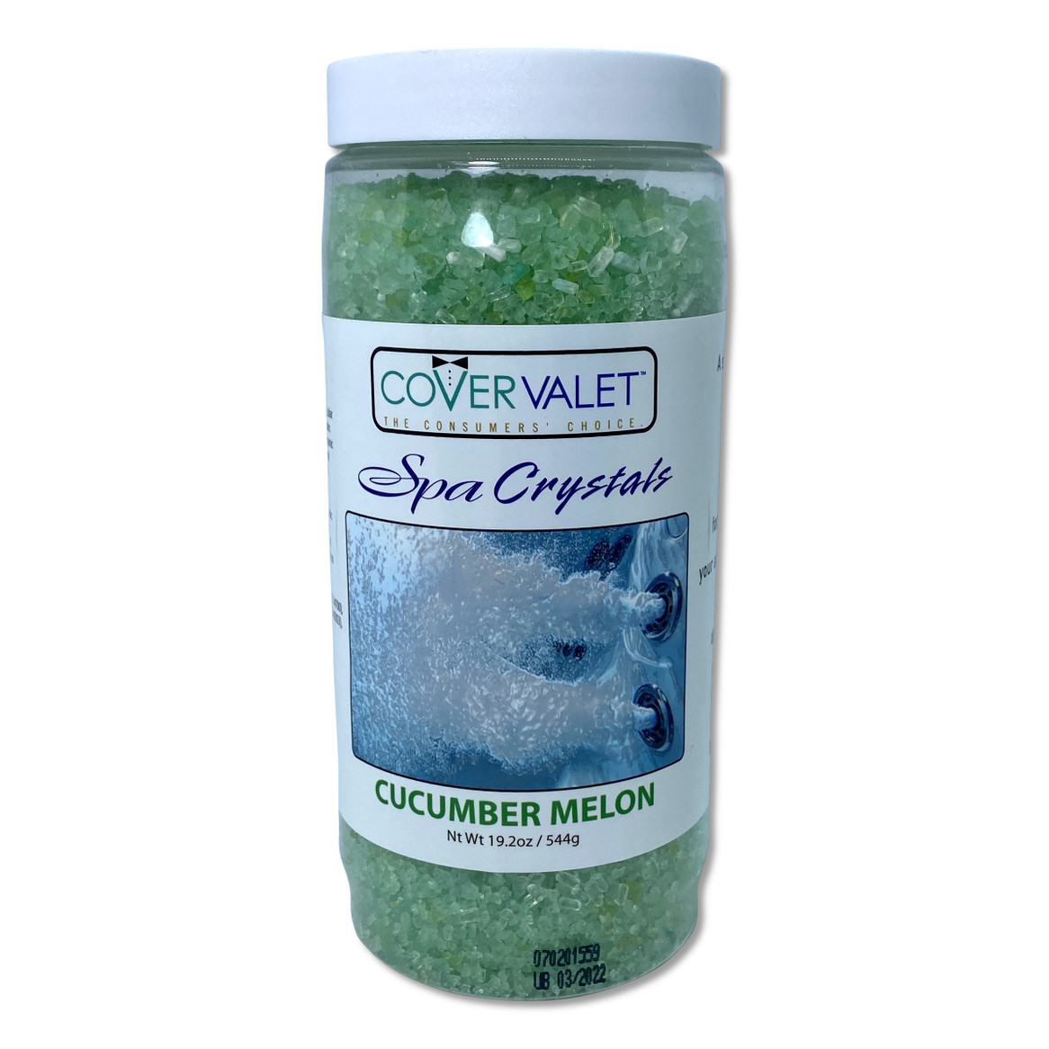 Cover Valet Spa Crystals - Cucumber Melon (544 g)