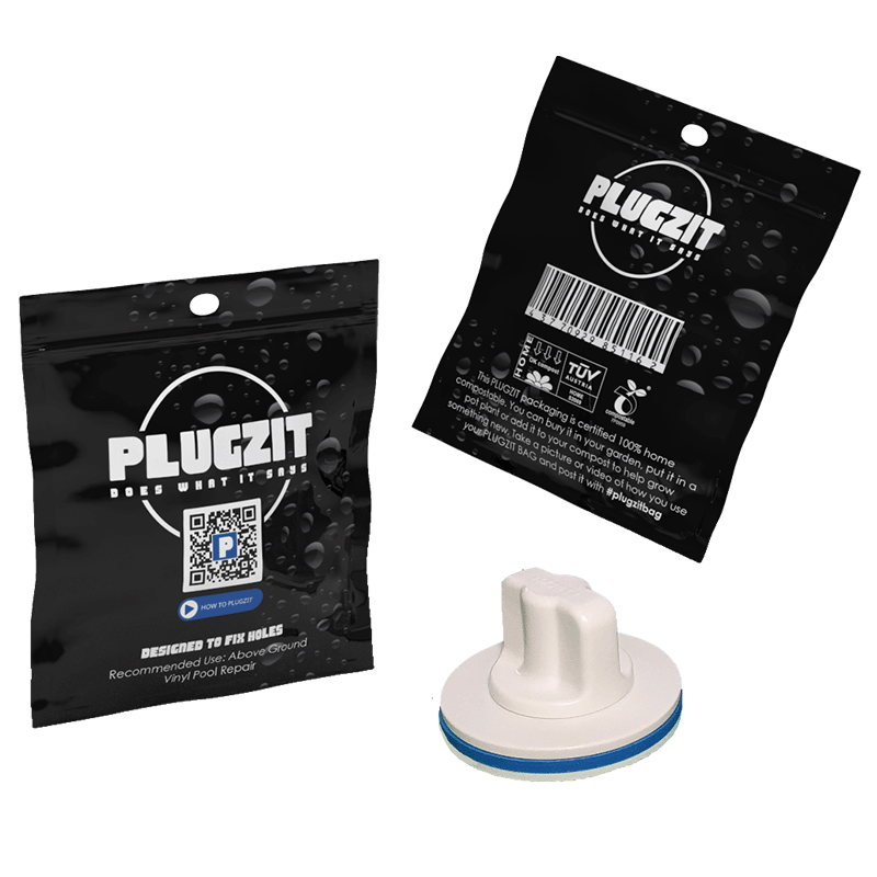 PLUGZIT Soft Sided Above Ground Pool Repair Tool