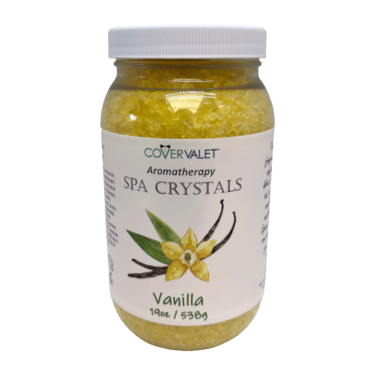 Cover Valet Spa Crystals - Vanilla (538 g)