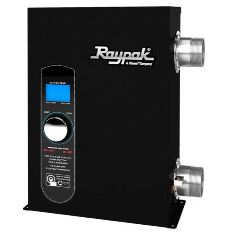 RayPak 27 kW Electric Digital Titanium Pool and Spa Heater 