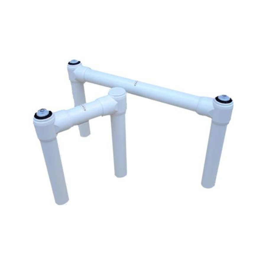 Saftron Ladder Installation Jig with Bubble Level