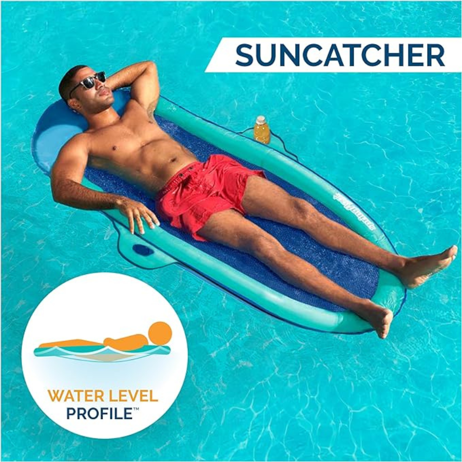 Swimways Spring Float Suncatcher (Aqua)