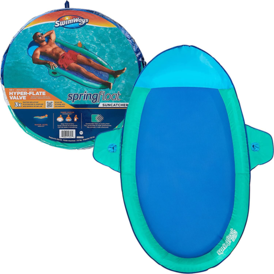 Swimways Spring Float Suncatcher (Aqua)