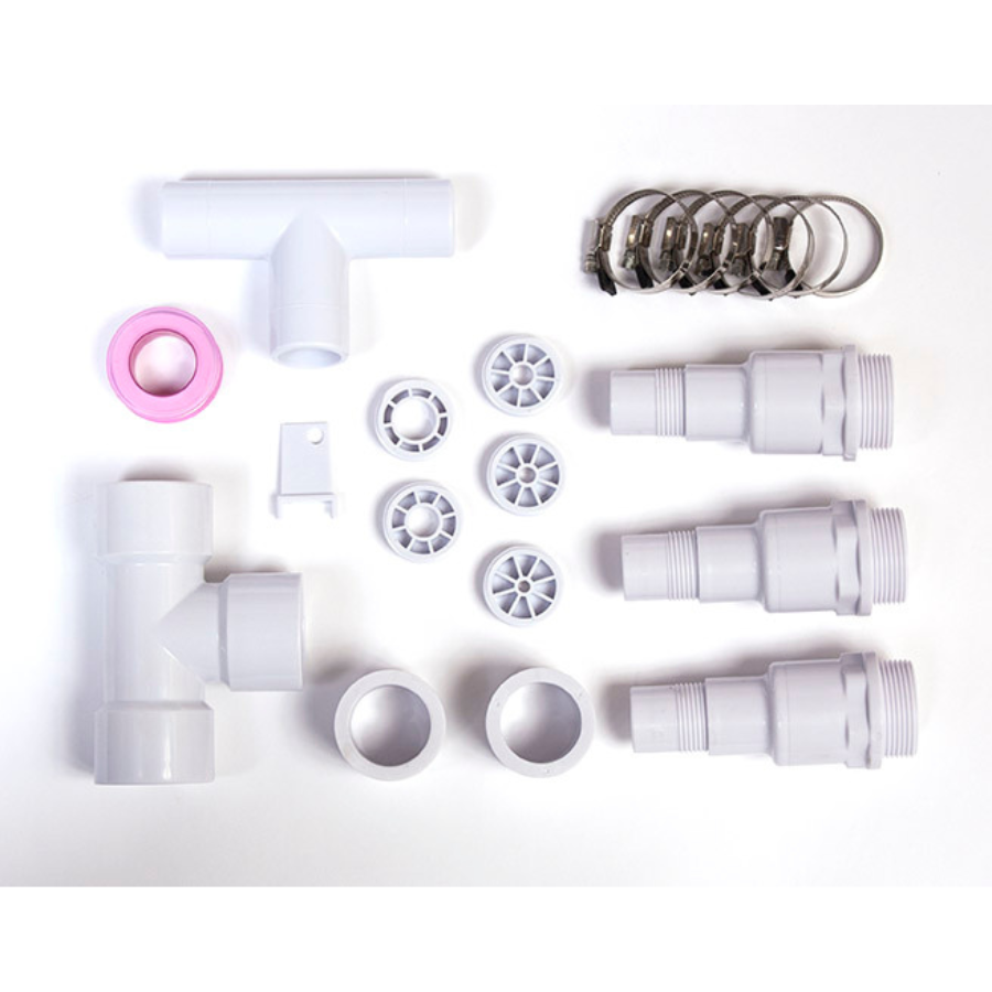 thumbnail image 2 of Pool Heater Bypass Quick Connect Kit – For 1.3/1.5 Inch Hoses, Solar Panel Attachment 2 of 13