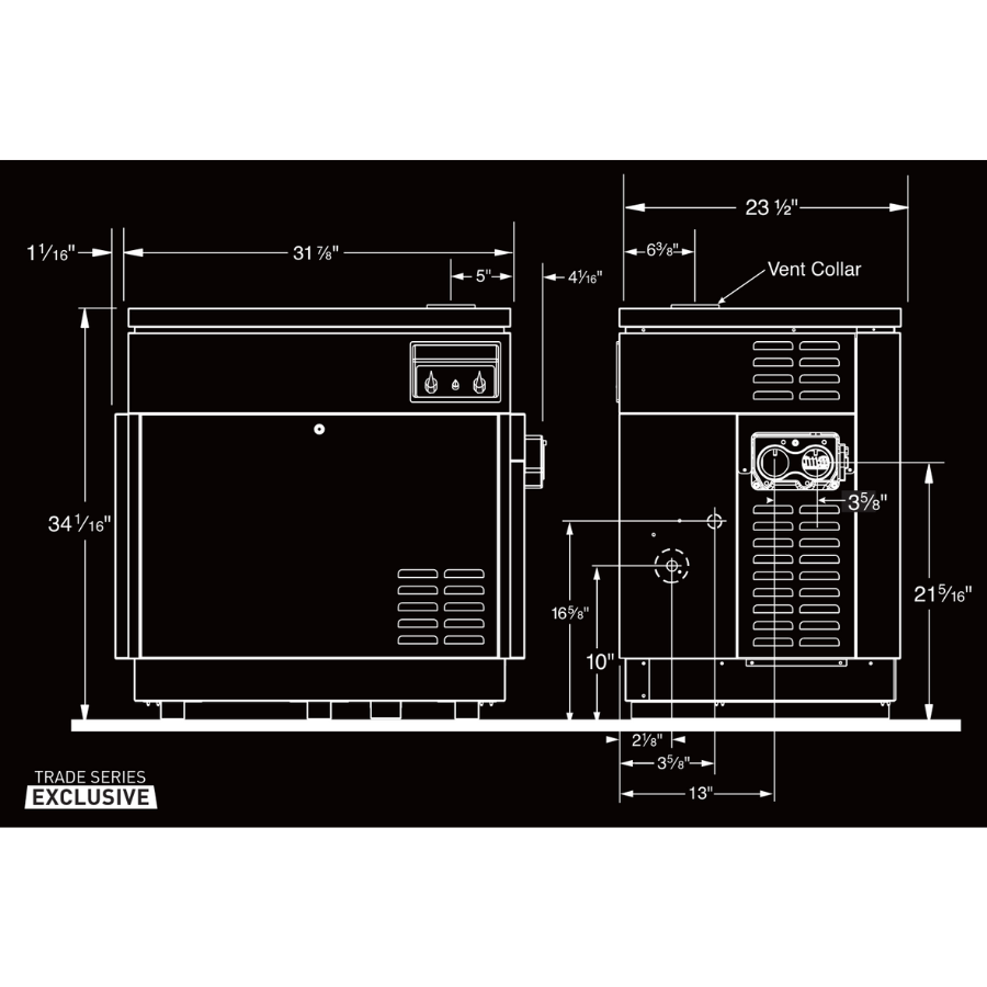 Jandy HI E2 Heater Natural Gas 35000 Pool Supplies Canada