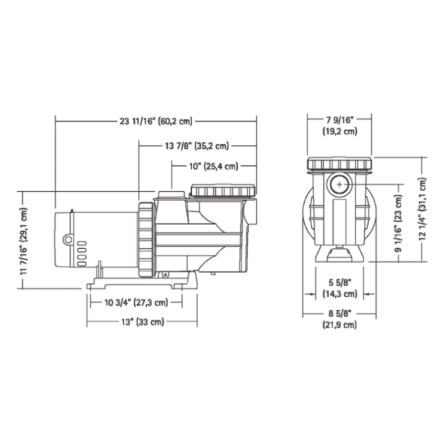 Magnum Force 1.5 HP Inground Pool Pump