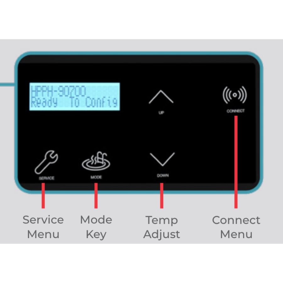 RayPak Crosswind V 103,000 BTU Heat Pump with Raymote Connectivity
