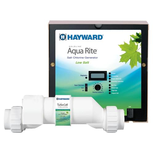 Hayward Aqua Rite Low Salt Generator & 40,000 Gal Cell