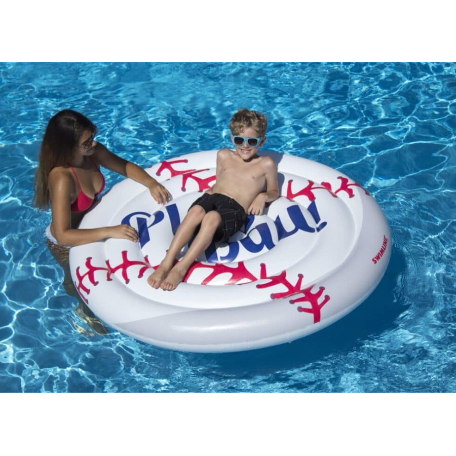 Baseball Island Pool Float