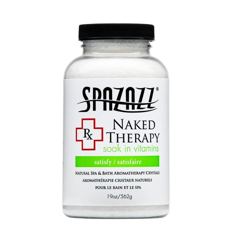 SpaZazz Naked Therapy Spa and Bath Crystals