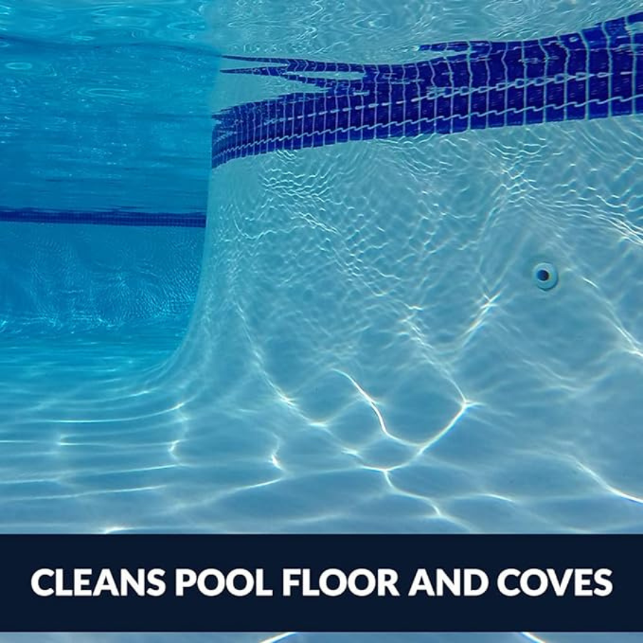 Nettoyeur électronique de piscine creusée SharkVac XL de Hayward avec chariot de transport