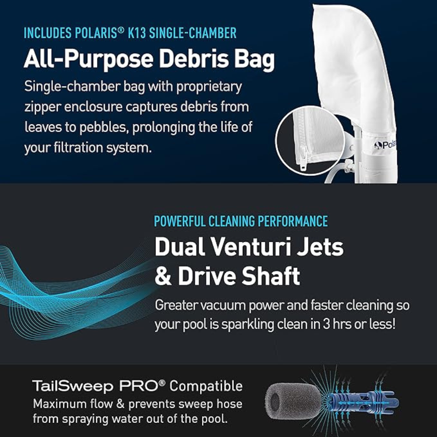 Polaris 280 Inground Pressure Side Pool Cleaner